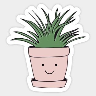 Cute smiling plant Sticker